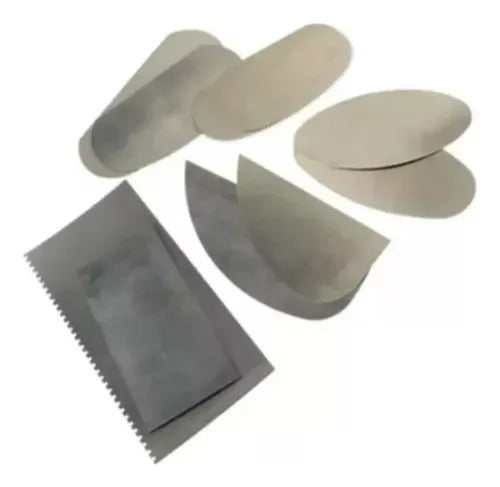 Set Lamas para arcilla de metal