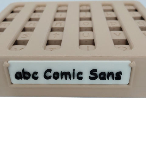 abc Comic Sans