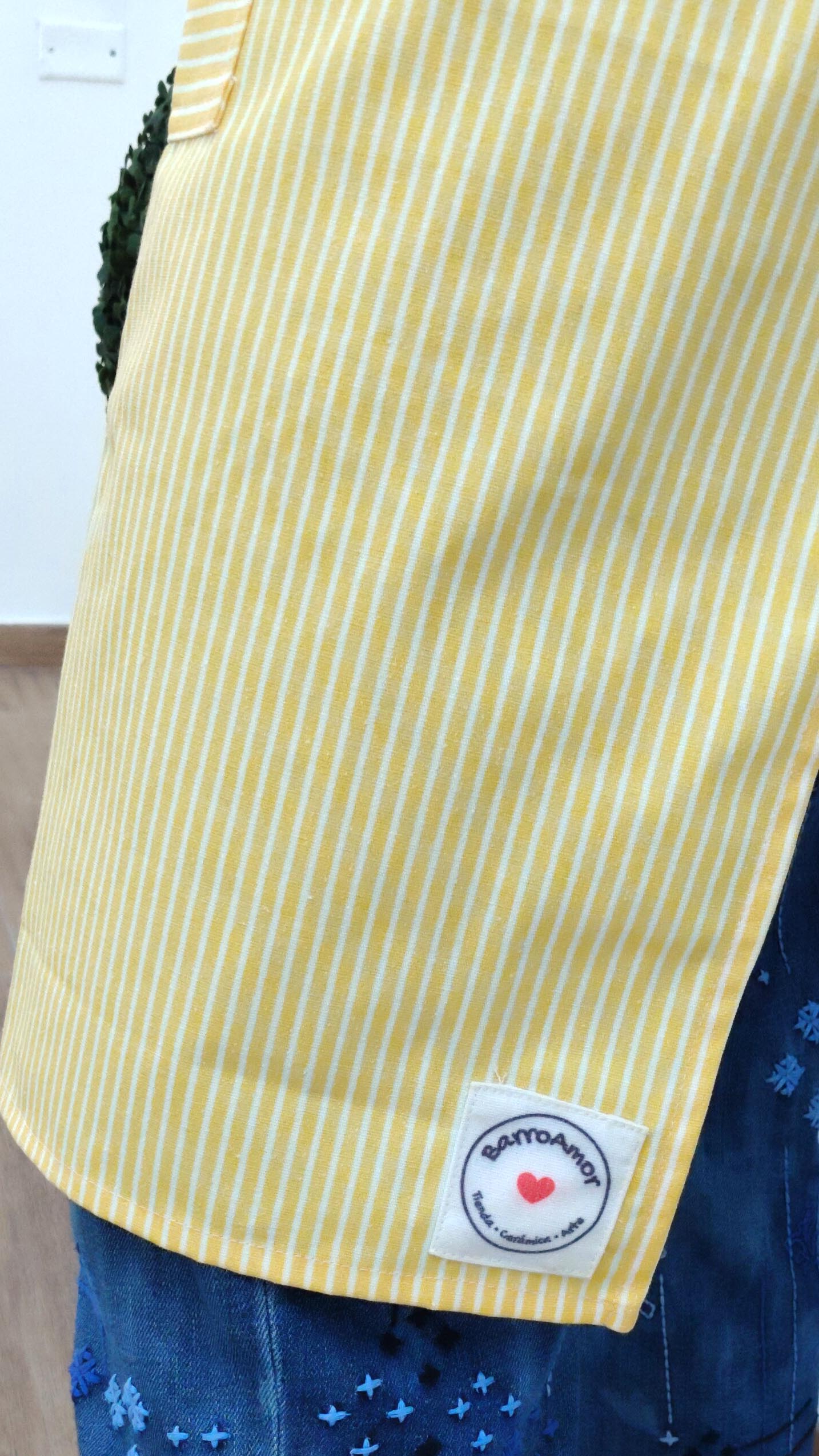 Mandil de trabajo Amarillo